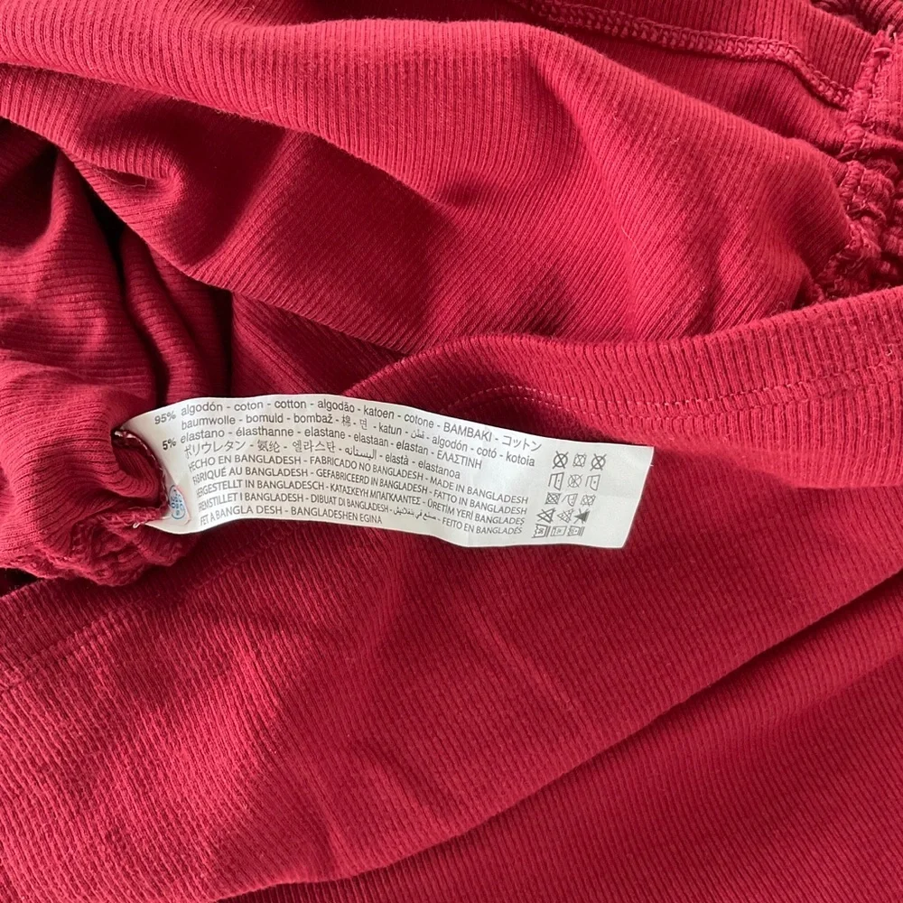 Zara Ruched Ribbed Dress - Picture 11 of 11